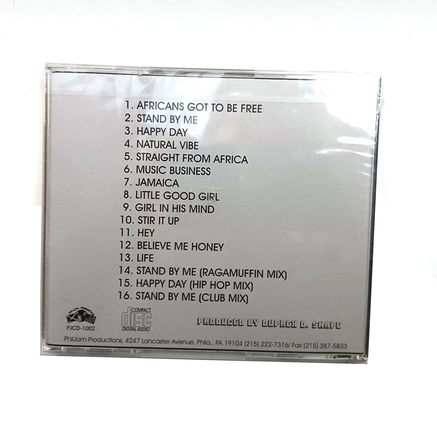 NATURAL VIBE BY SEVAN CAMPBELL AUDIO CD NEW STOCKING STUFFER LF1