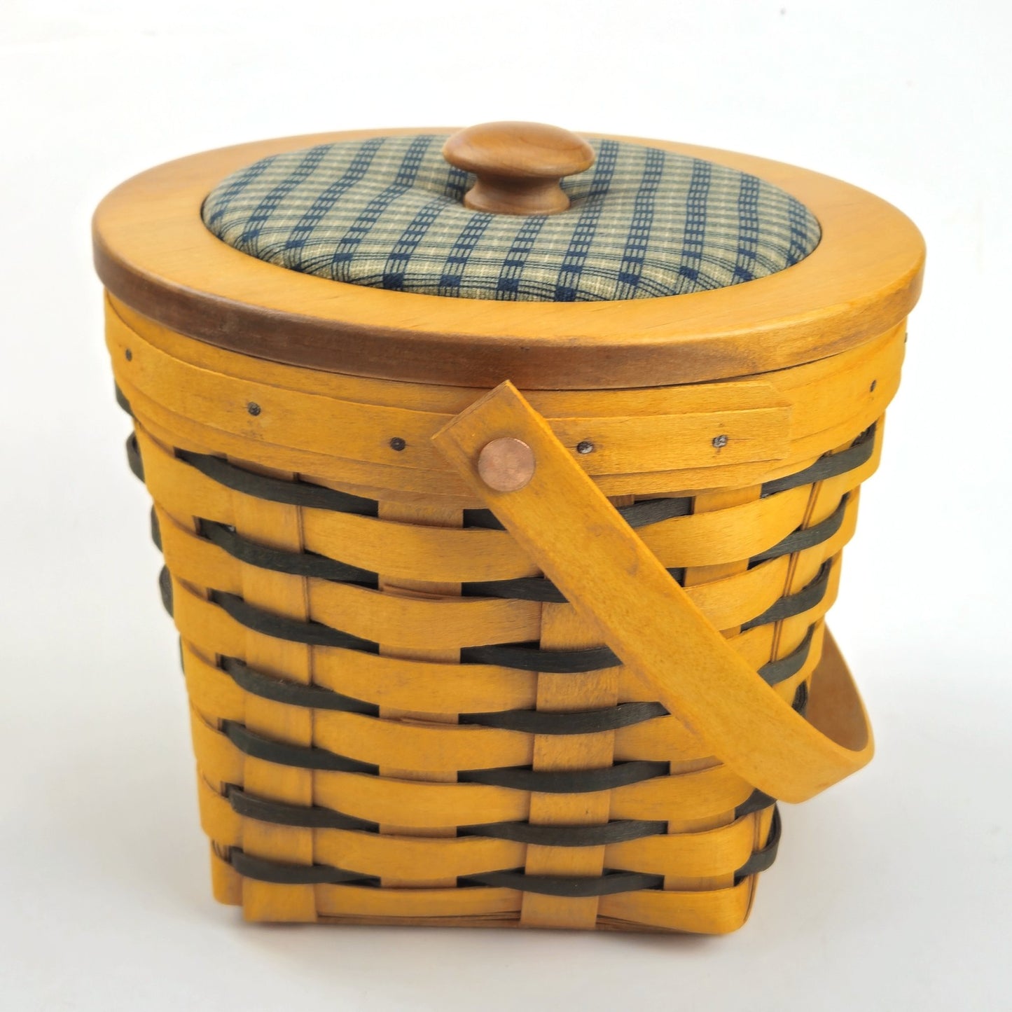 1998 LONGABERGER CRAWFORD BARN RAISING BASKET COMBO NEW5