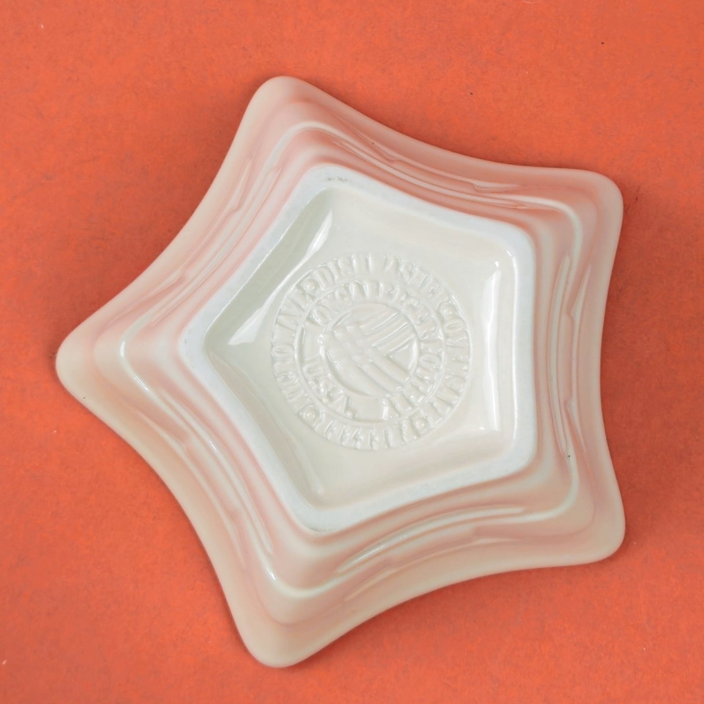 LONGABERGER POTTERY: WOVEN TRADITIONS IVORY SMALL STAR DISH2