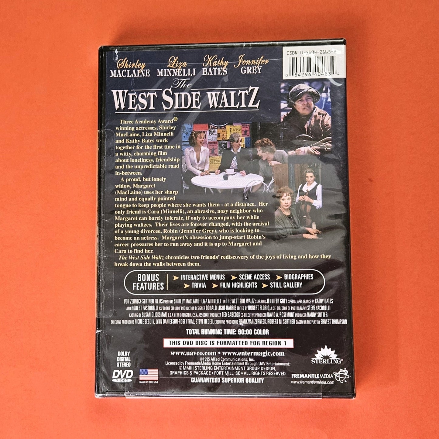 WEST SIDE WALTZ (DVD, 1995) KD1