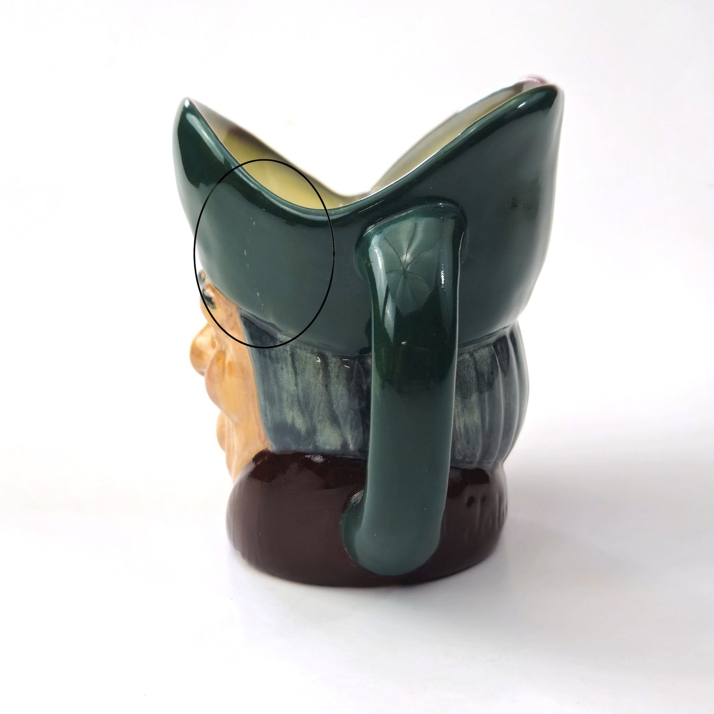 ROYAL DOULTON CHARACTER SMALL JUG: TOBY PHILPOTS D5737 NO BOX KM6