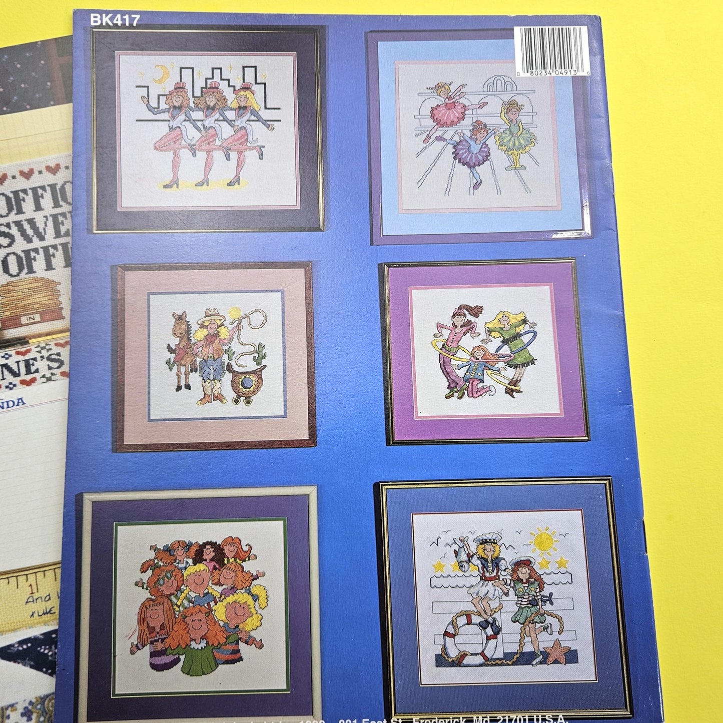 31 DESIGNS CROSS STITCH CHART LOT: VARIETY THEME BM5
