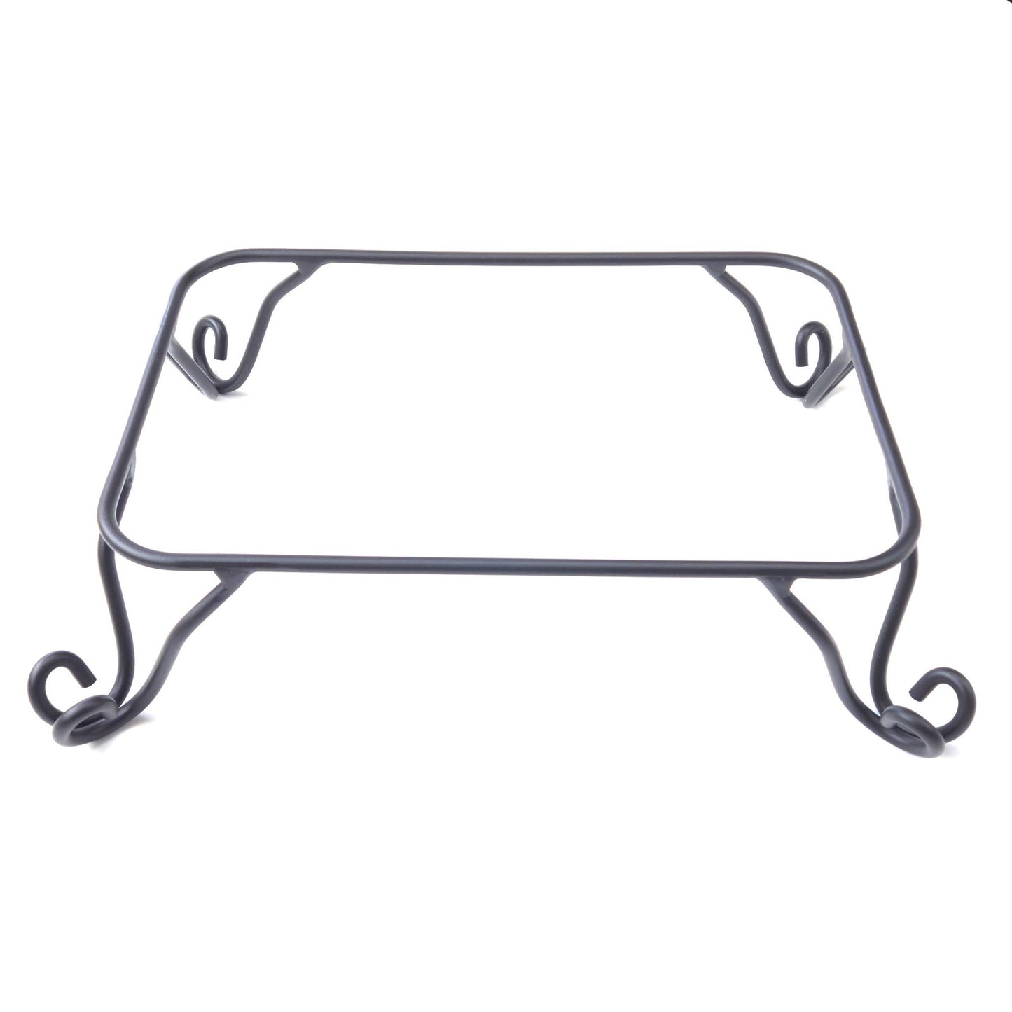 LONGABERGER WROUGHT IRON: RECTANGULAR PEDESTAL STAND 77526 NIB2