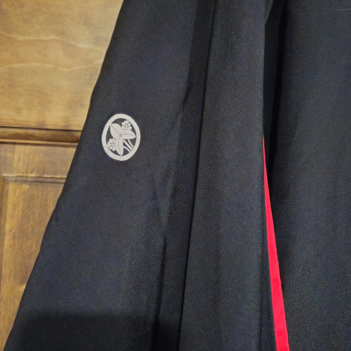 VINTAGE JAPANESE TOMESODE SILK FABRIC ROBE KIMONO8