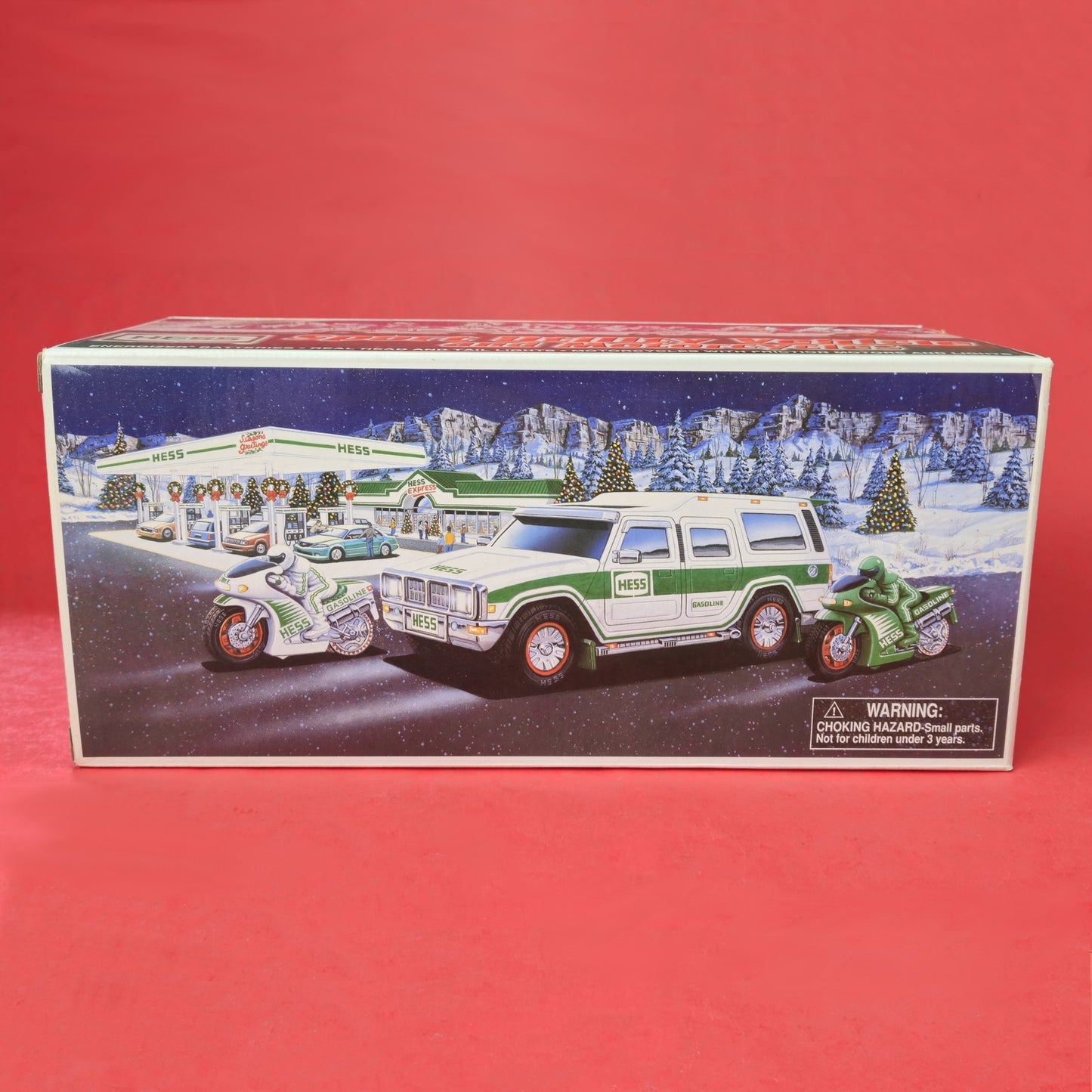 2004 COLLECTIBLE 40TH ANNIVERSARY HESS SPORT UTILITY VEHICLE & MOTORCYCLES   LF1