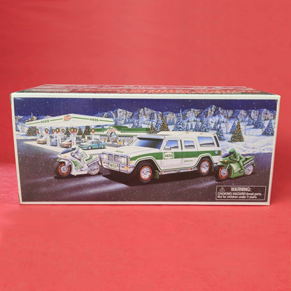 2004 COLLECTIBLE 40TH ANNIVERSARY HESS SPORT UTILITY VEHICLE & MOTORCYCLES   LF1