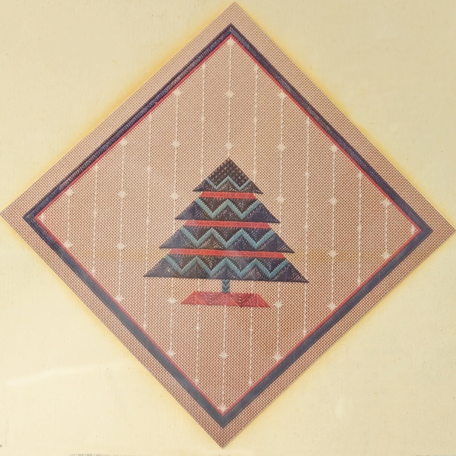 LIGHT HOUSE DESIGNS STITCH GUIDE:  WATERCOLOURS CHRISTMAS TREE     BM0