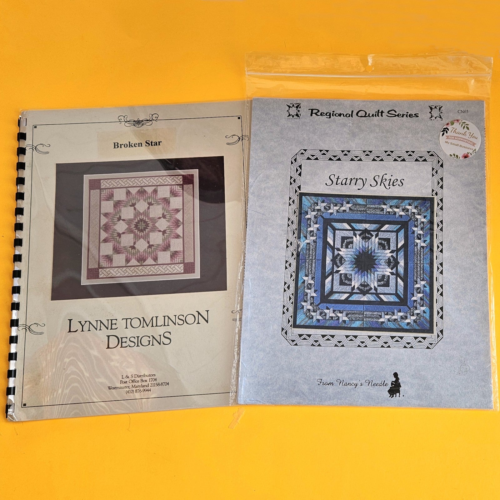 6 EMBROIDERY CHARTS:  PLAYING CARDS, DANCE STAMP, TEAPOT, BROKEN STAR    BM1