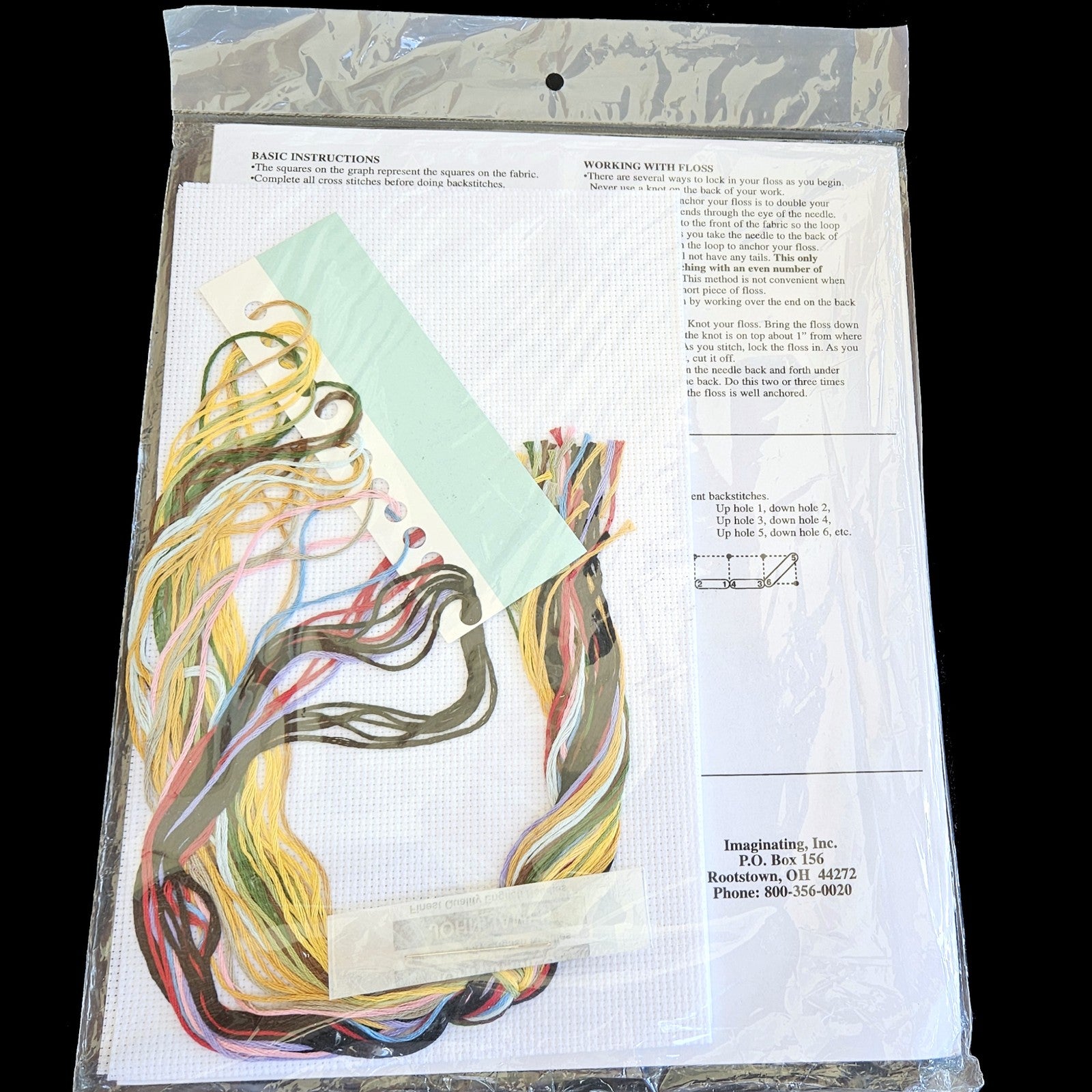 IMAGINATING CROSS STITCH KIT:  YARN SHOP    BM2
