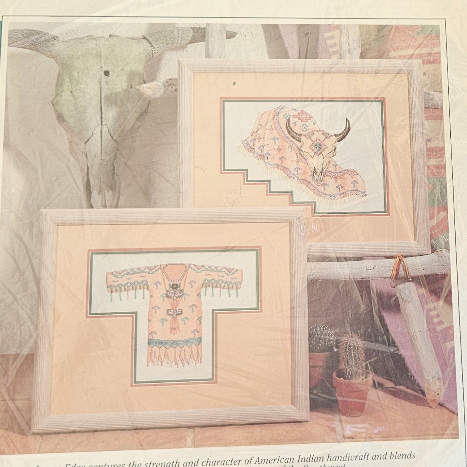 LAURA REYNA EDGE'S CROSS STITCH KIT:  SOUTHWEST TRADITIONS    BM1