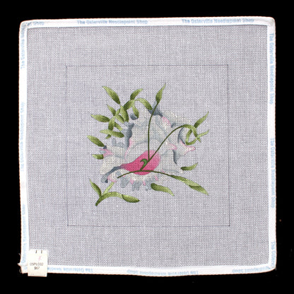 NEEDLEPOINT CANVAS:  SEED POD     BM1