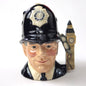 ROYAL DOULTON CHARACTER SMALL JUG: THE LONDON BOBBY D6762  VAR 1   KM0