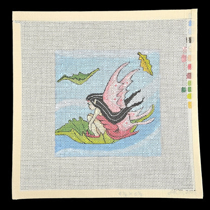 HAND PAINTED NEEDLEPOINT CANVAS:  FAIRY      BM1