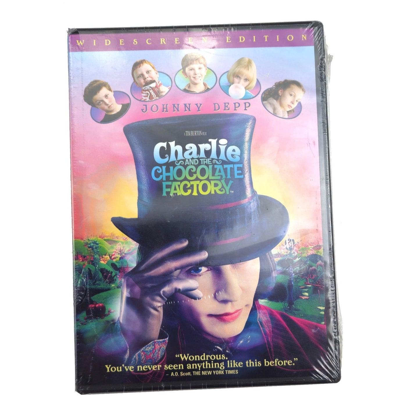 CHARLIE AND THE CHOCOLATE FACTORY (DVD, 2005)  WIDESCREEN VERSION    LF0