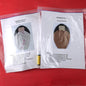2 NEEDLEPOINT CANVAS, STITCH GUIDE, & THREADS:  KOKESHI DOLLS     BM0