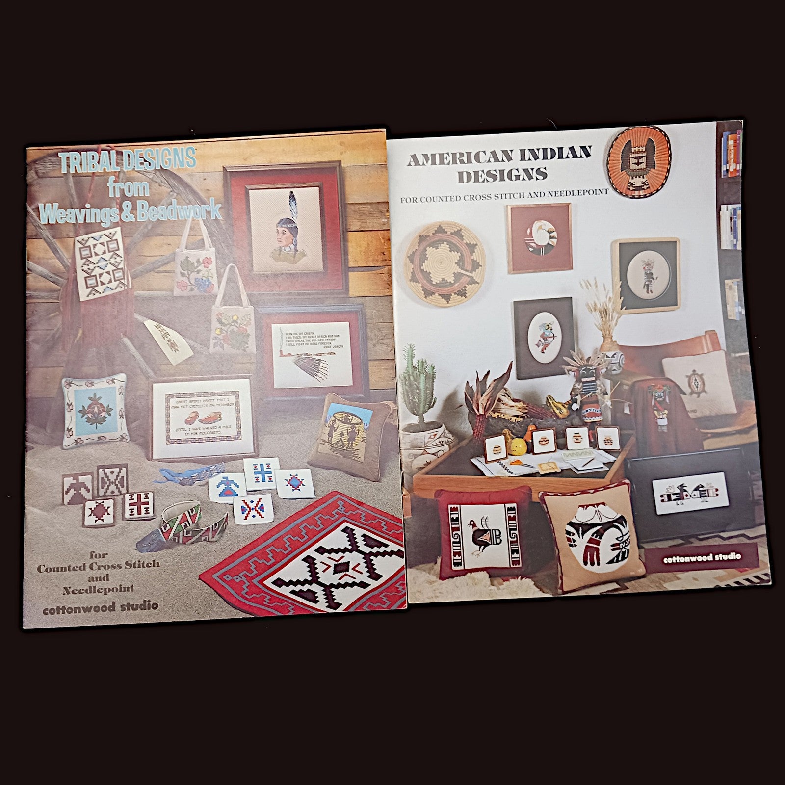 CROSS STITCH CHART LOT, 41 DESIGNS:  SOUTHWEST THEME DEGRAZIA, ETC    BM2