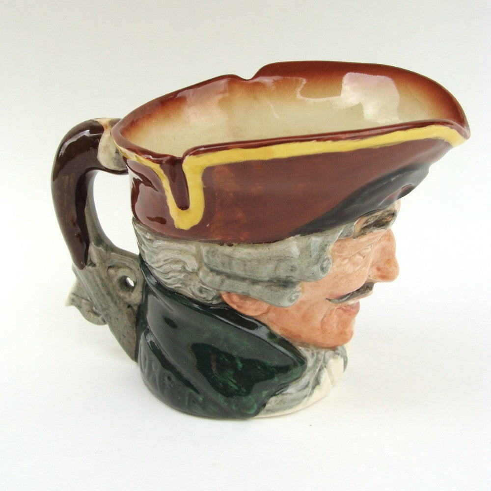 ROYAL DOULTON CHARACTER SMALL JUG: DICK TURPIN D5618 STYLE 1   NO BOX    KM1
