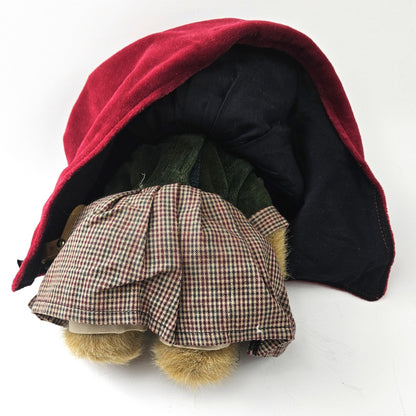 2000 PLUSH BAILEY BOYDS RETIRED BEAR:  RED RIDING HOOD 9199-15  LF2