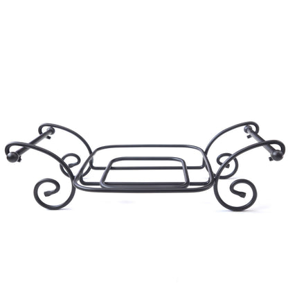 LONGABERGER WROUGHT IRON:  8" X 8" BAKING DISH CADDY  70321 NIB1