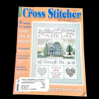 5 CROSS STITCHER MAGAZINE LOT:  HOLIDAY, SEASONAL, SAMPLER   BM2