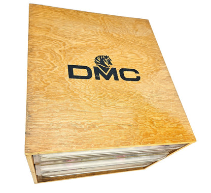 WOW! DMC EMBROIDERY FLOSS STORAGE CABINET & 322 SK DMC PEARL 3    BM5