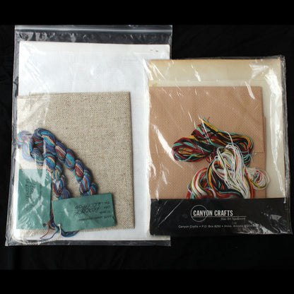 3 CROSS STITCH NEEDLEWORK KIT LOT:  SOUTHWESTERN NATIVE AMERICAN THEME   BM2