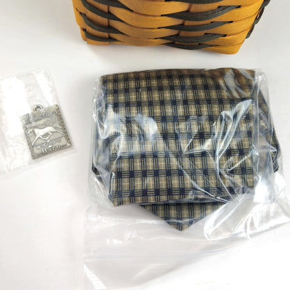 1998 LONGABERGER CRAWFORD BARN RAISING BASKET COMBO     NEW1