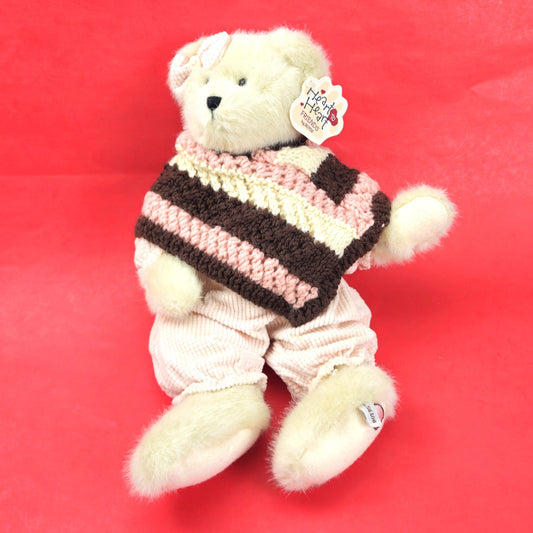 ADORABLE PLUSH BOYDS BEAR:  HEART TO HEART EMMA    LF0