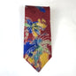 PREOWNED MBP MEN'S SILK TIE NECKTIE:  MULTICOLOR PALM TREE0