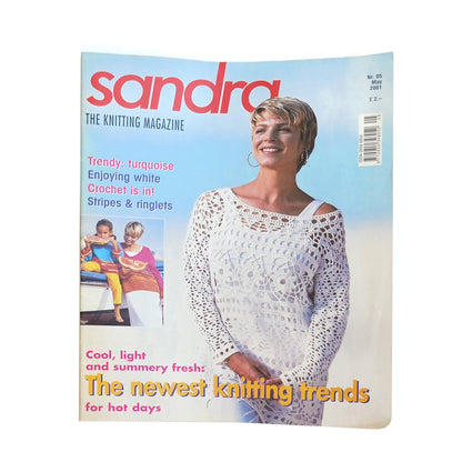 SANDRA KNITTING MAGAZINE:  MAY 2001      LF0