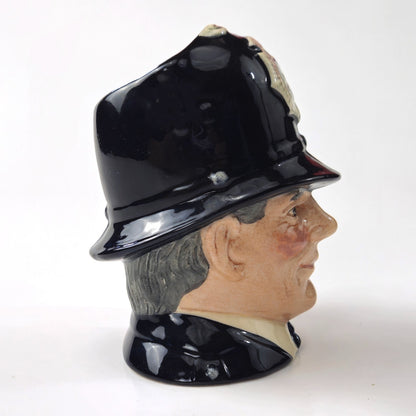 ROYAL DOULTON CHARACTER SMALL JUG: THE LONDON BOBBY D6762  VAR 1   KM2
