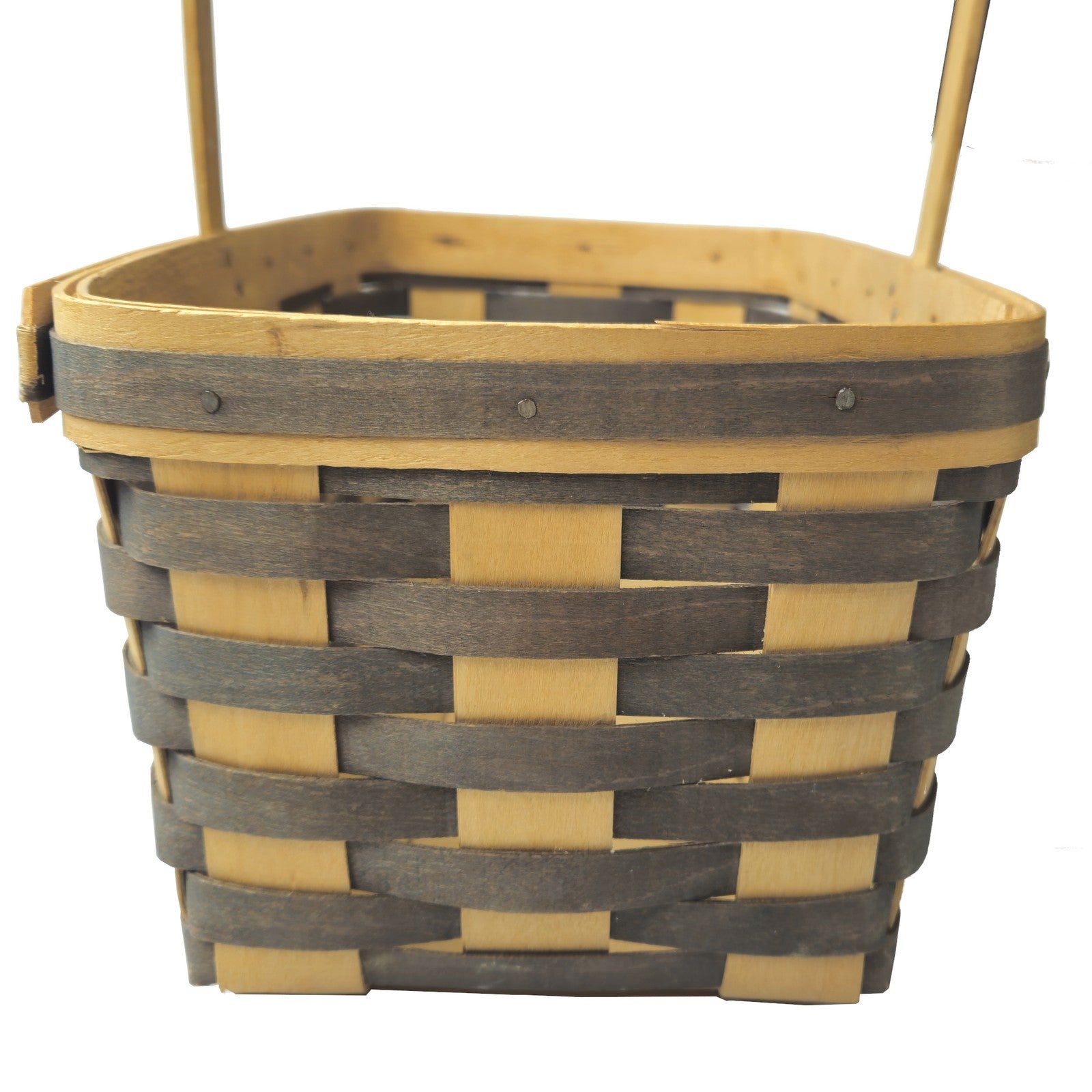 1988 LONGABERGER BASKET:  BLUE WEAVE GRANDMA BONNIE FAMILY SIGNED3