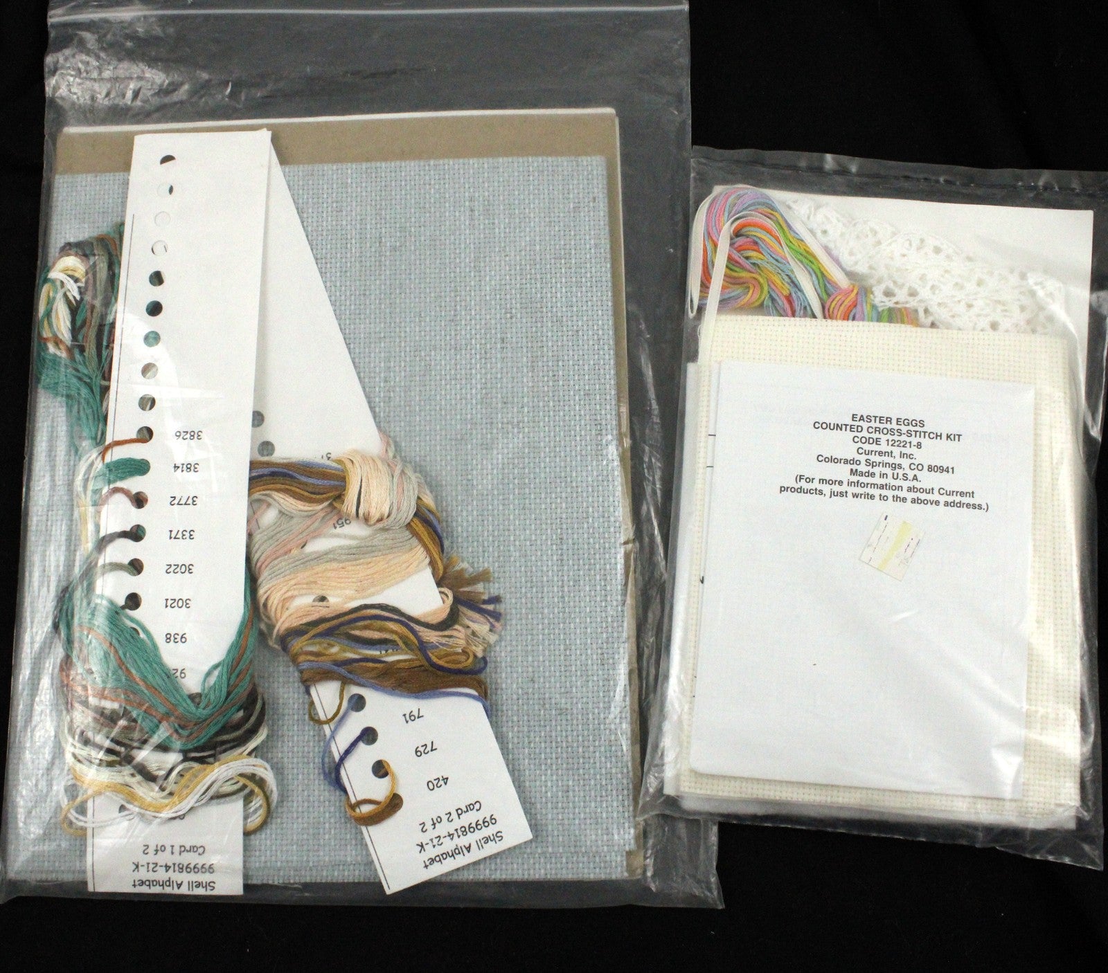 9 GOODY LOT:  NEEDLEPOINT STITCH GUIDES, CROSS STITCH: VARIETY DESIGNS    BM4