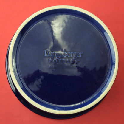 RETIRED LONGABERGER POTTERY:  PROUDLY AMERICAN SET CASSEROLE, STAR TRAY  NIB5