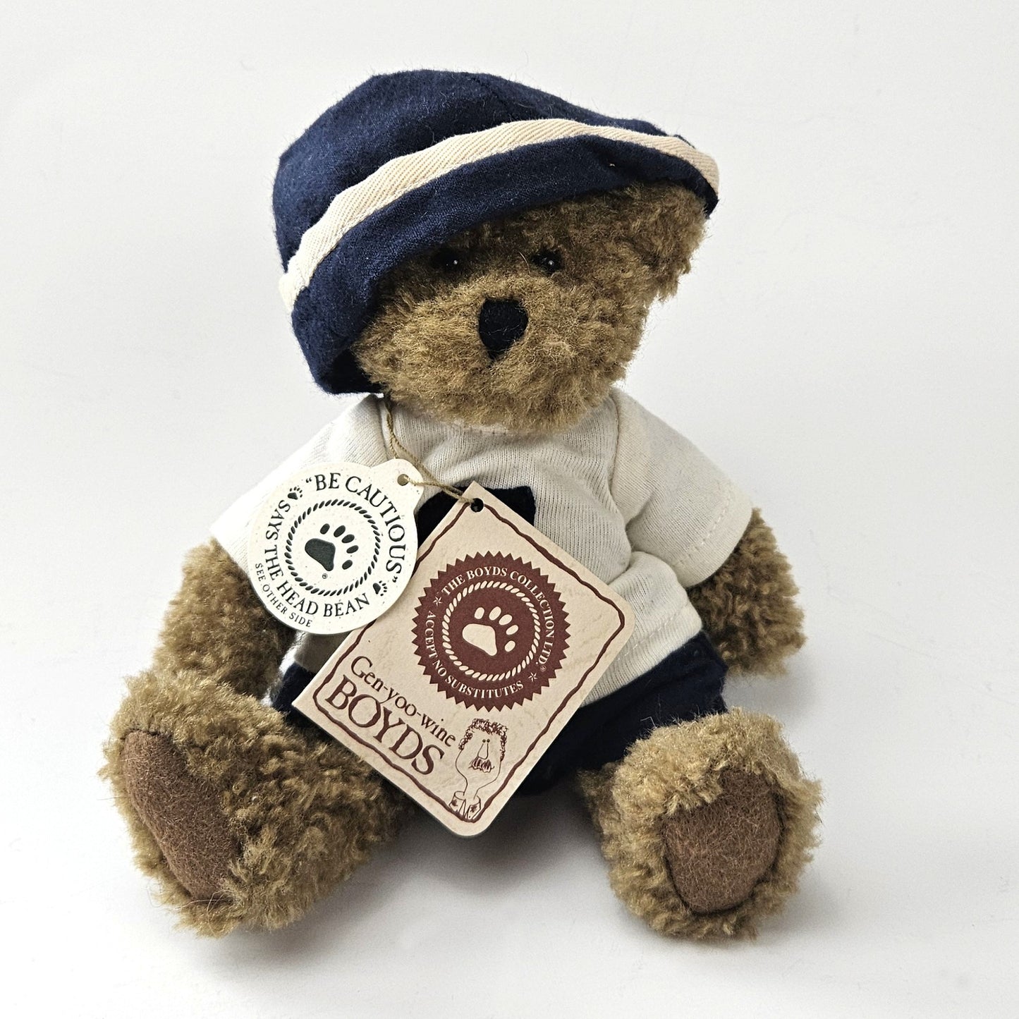 2002 PLUSH BOYDS RETIRED BEAR:  SKIP B. YACHTLEY BEST DRESSED 913976  LF0