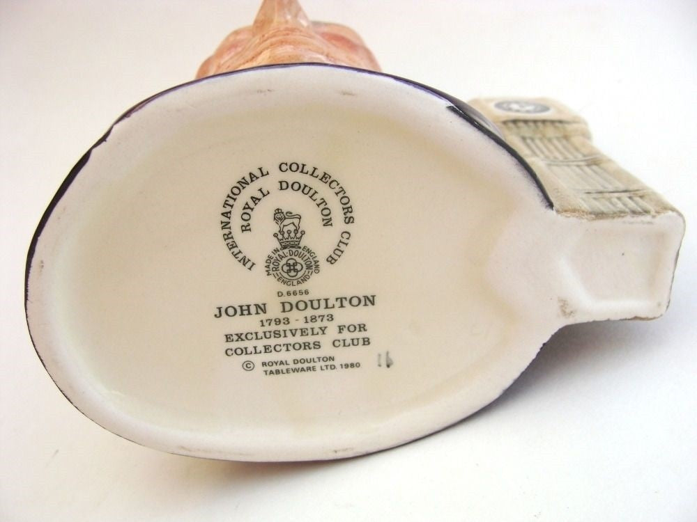 ROYAL DOULTON CHARACTER SMALL JUG: JOHN DOULTON, D6656 VAR. 2  NO BOX   KM5