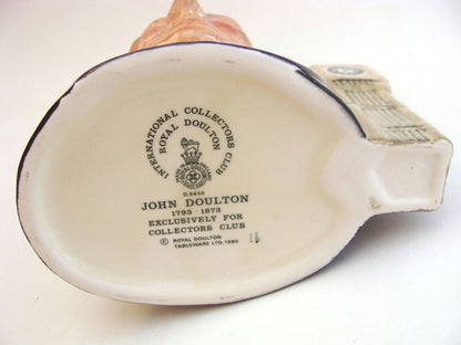 ROYAL DOULTON CHARACTER SMALL JUG: JOHN DOULTON, D6656 VAR. 2  NO BOX   KM5