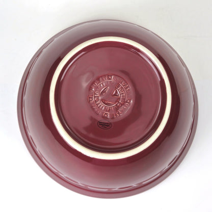 LONGABERGER VITRIFIED POTTERY:  WOVEN TRADITIONS PAPRIKA EXTRA LARGE MIXING BOWL2