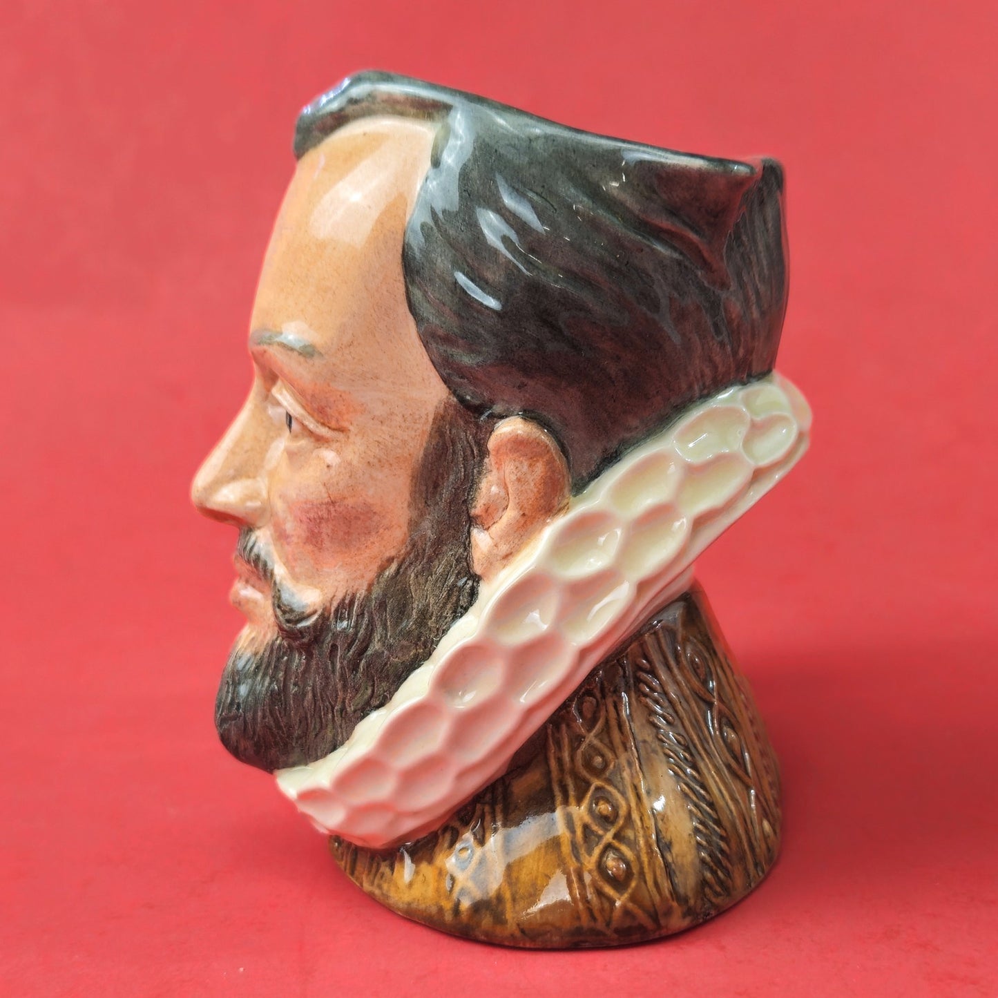 ROYAL DOULTON CHARACTER SMALL JUG: KING PHILIP II OF SPAIN D6822 NO. 4745   KM1