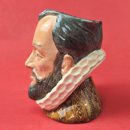 ROYAL DOULTON CHARACTER SMALL JUG: KING PHILIP II OF SPAIN D6822 NO. 4745   KM1