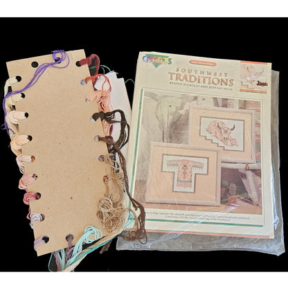 LAURA REYNA EDGE'S CROSS STITCH KIT:  SOUTHWEST TRADITIONS    BM0