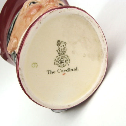 ROYAL DOULTON CHARACTER SMALL JUG: THE CARDINAL D6033  NO BOX     KM5