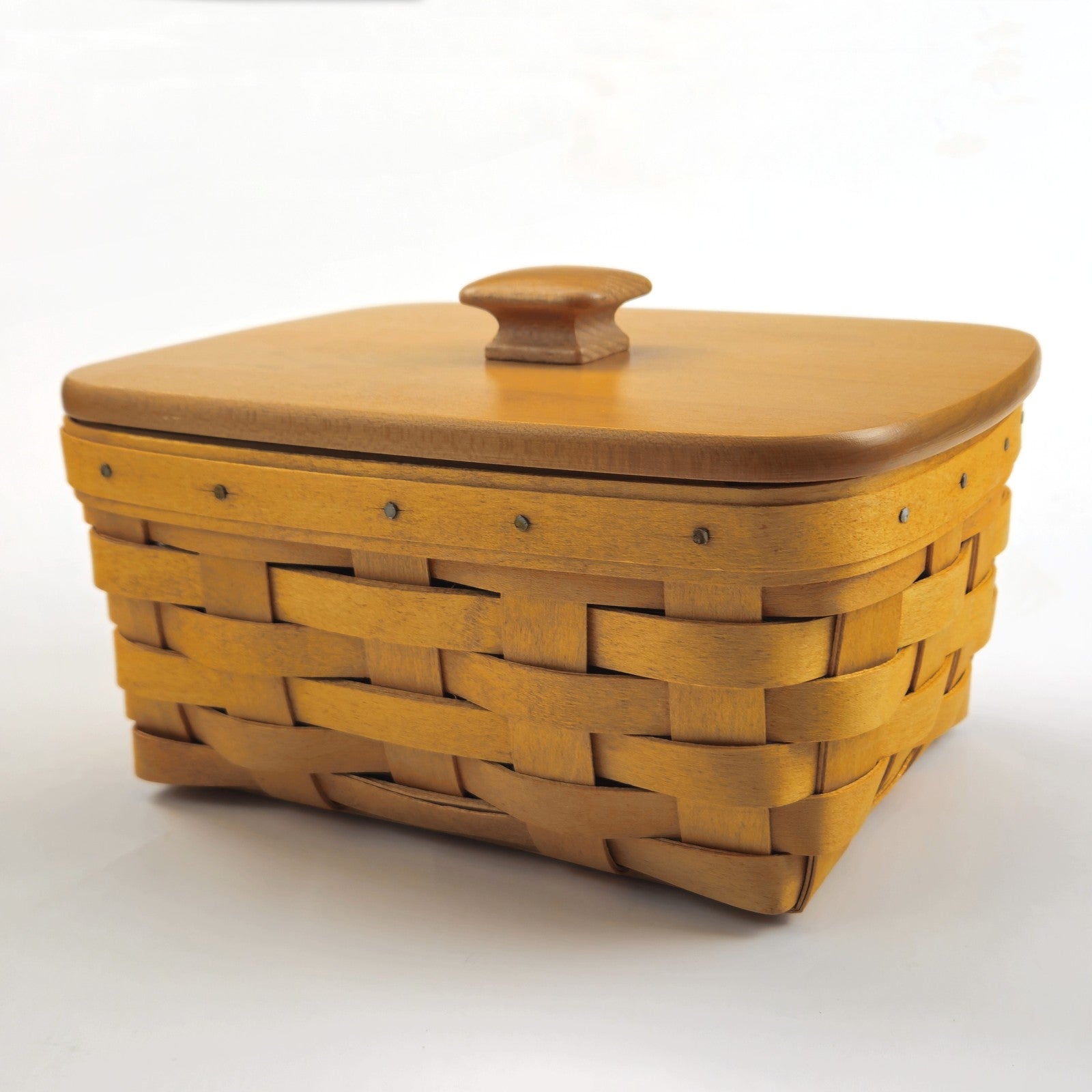 2002 LONGABERGER ADDRESS BASKET & PROTECTOR NEW0
