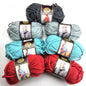 7 SKEINS LION BRAND HOMETOWN USA BULKY YARN:  VARIETY COLORS    LF0
