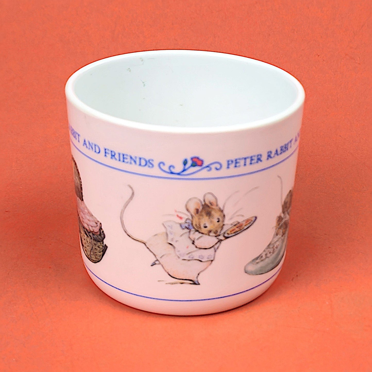 3 PC VINTAGE PETER RABBIT & FRIENDS DINNERWARE SET:  PLATE, BOWL, CUP4