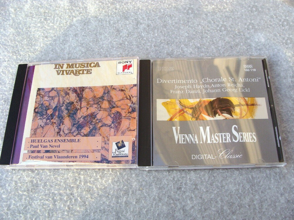 IN MUSICA VIVARTE & VIENNA MASTER SERIES CD LOT       LBH0