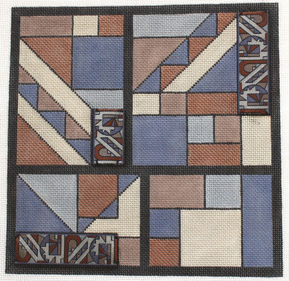 FANTASTIC FAITH NEEDLEPOINT CANVAS:  ABSTRACT DESIGN    BM0