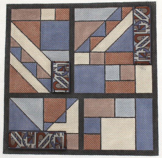 FANTASTIC FAITH NEEDLEPOINT CANVAS:  ABSTRACT DESIGN    BM0