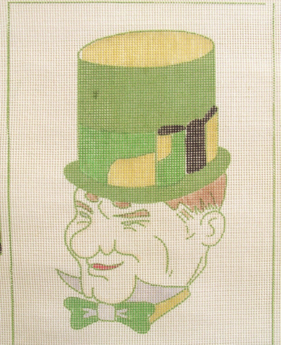 W.C. FIELDS NEEDLEPOINT CANVAS  OOAK OOP    BM0