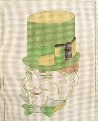 W.C. FIELDS NEEDLEPOINT CANVAS  OOAK OOP    BM0